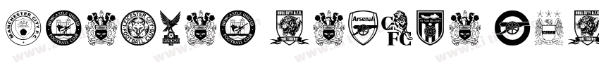 Premier League Bold字体转换